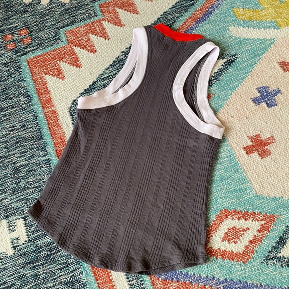 Free People We the Free Cooper color block ribbed tank size XS - Picture 3 of 5